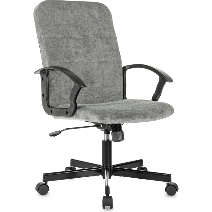Кресло БЮРОКРАТ TRIEST FABRIC серый TRIEST FABRIC-LT19