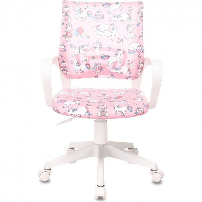 Кресло детское БЮРОКРАТ BUROKIDS 1 W розовое/единороги BUROKIDS 1 W-UNICORN Кресло детское БЮРОКРАТ BUROKIDS 1 W розовое/единороги BUROKIDS 1 W-UNICORN