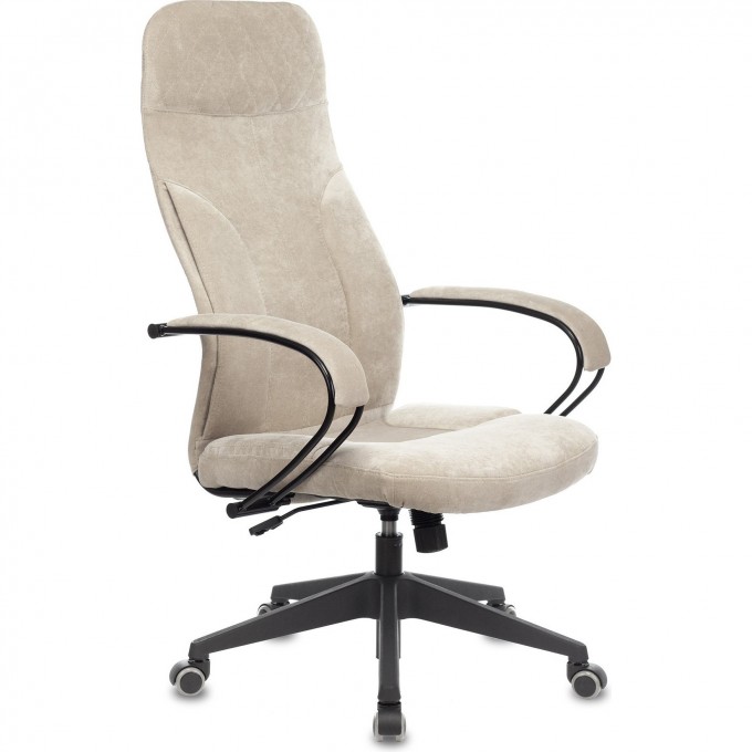 Кресло руководителя БЮРОКРАТ CH-608Fabric Light-21 песочное CH-608/FABRIC-BEIGE Кресло руководителя БЮРОКРАТ CH-608Fabric Light-21 песочное CH-608/FABRIC-BEIGE