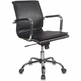 Кресло руководителя БЮРОКРАТ CH-993-Low черное, экокожа Кресло руководителя БЮРОКРАТ CH-993-Low черное, экокожа