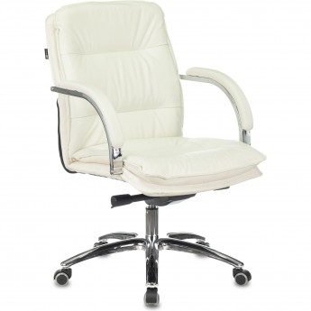 Кресло руководителя БЮРОКРАТ T-9927SL-LOW слоновая кость, кожа Кресло руководителя БЮРОКРАТ T-9927SL-LOW слоновая кость, кожа