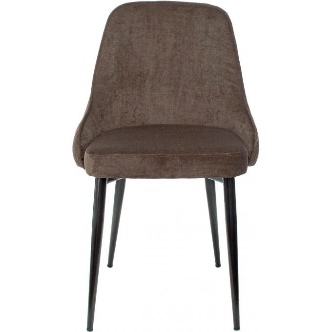 Стул БЮРОКРАТ KF-5 LIGHT 10 коричневый металл черный на ножках KF-5/LT-10_AGAVA