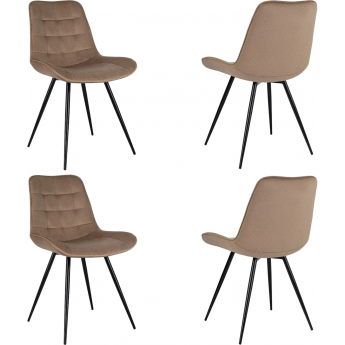 Стул для дома БЮРОКРАТ CH-K2 светло коричневый комплект 4шт